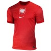Camisolas Polônia Lewandowski 9 2º Equipamento Alternativa Euro 2024 Manga Curta